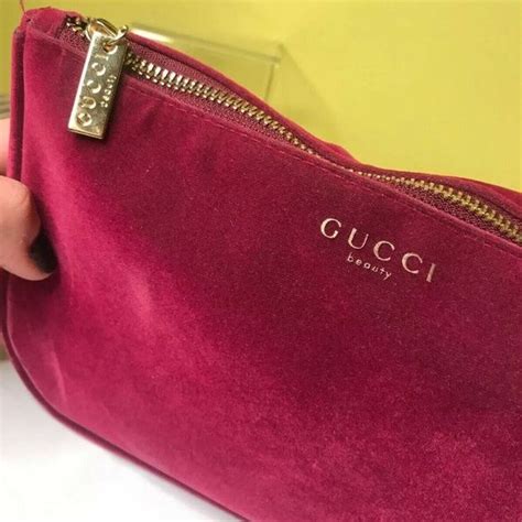 gucci bags pink|gucci makeup bag pink velvet.